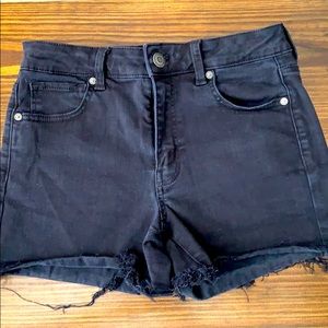 American Eagle Black Jean shorts